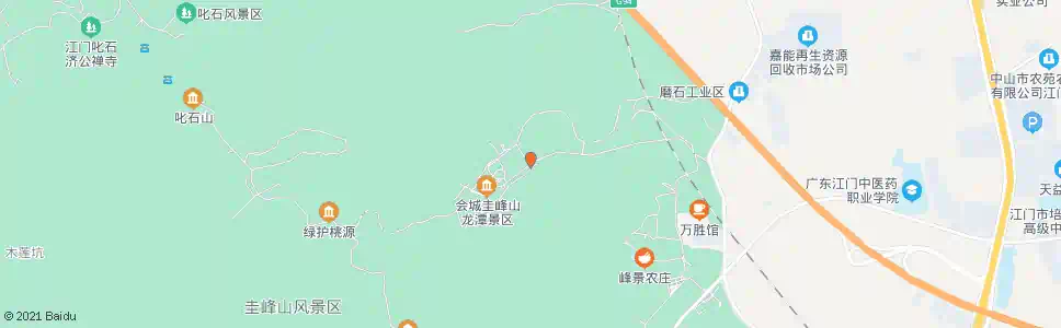 江门龙泉酒店_公交站地图_江门公交_妙搜公交查询2025