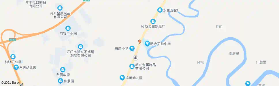 江门仓曜_公交站地图_江门公交_妙搜公交查询2025