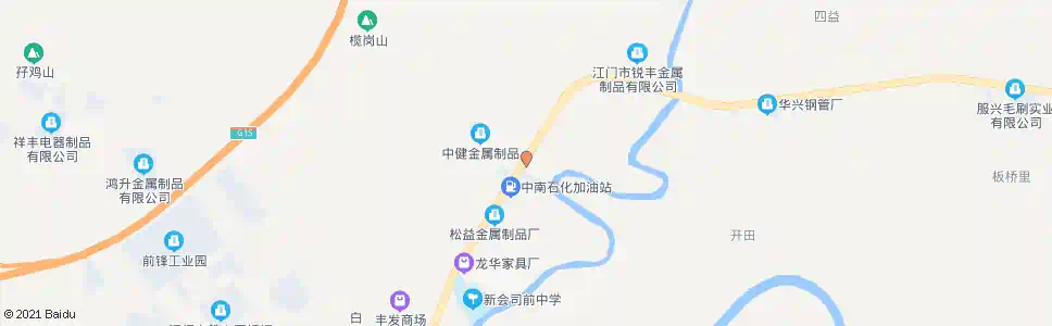 江门新建村_公交站地图_江门公交_妙搜公交查询2025