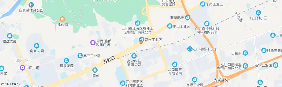江门佑启学校_公交站地图_江门公交_妙搜公交查询2025