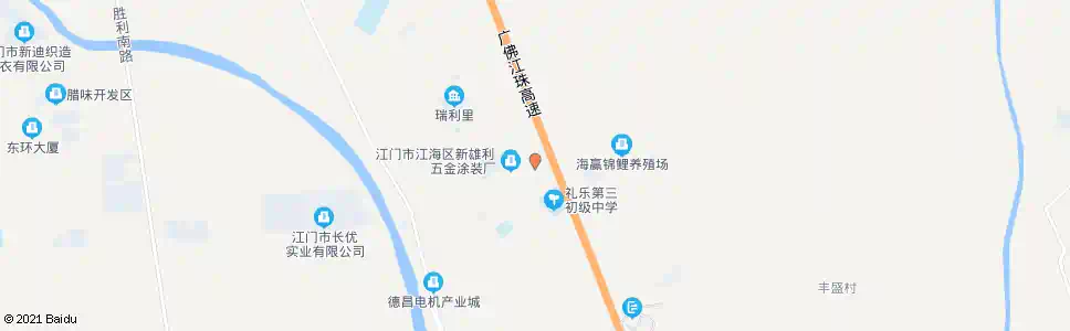 江门礼东中学_公交站地图_江门公交_妙搜公交查询2025