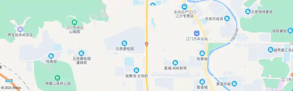江门环市派出所_公交站地图_江门公交_妙搜公交查询2025
