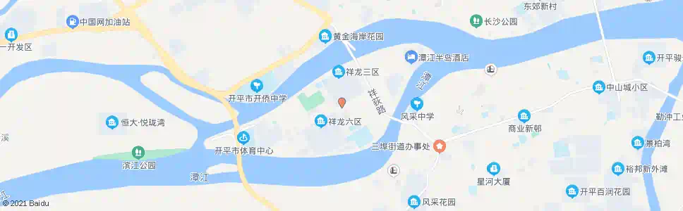 江门祥龙中站_公交站地图_江门公交_妙搜公交查询2025