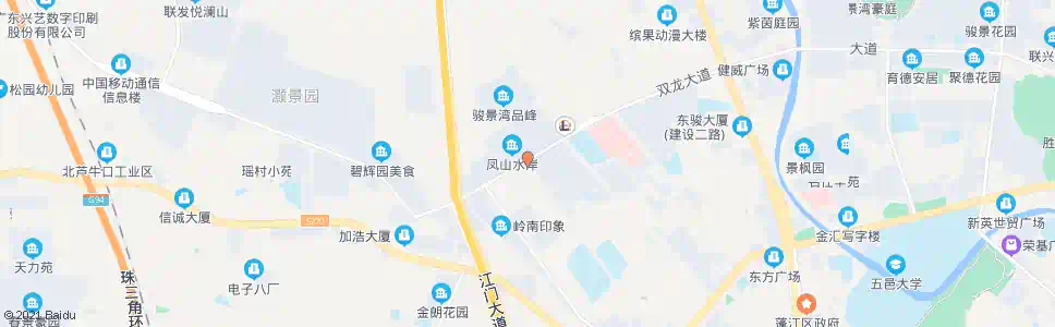江门祥龙路站_公交站地图_江门公交_妙搜公交查询2025