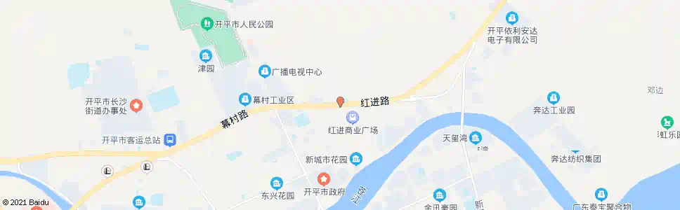 江门百汇市场站_公交站地图_江门公交_妙搜公交查询2025