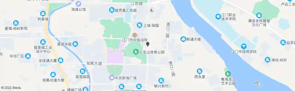 江门青少年宫_公交站地图_江门公交_妙搜公交查询2025