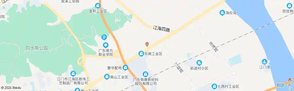 江门东南市场_公交站地图_江门公交_妙搜公交查询2025