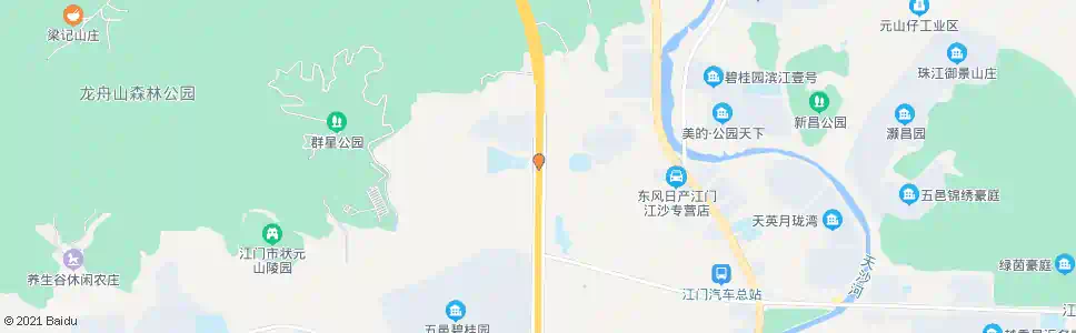 江门联合旺富里_公交站地图_江门公交_妙搜公交查询2025