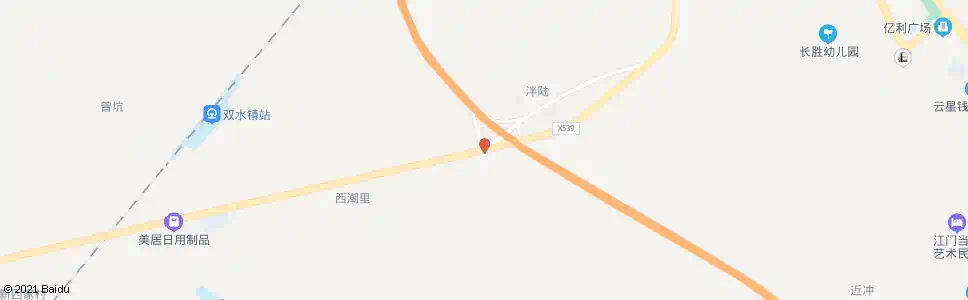 江门泮李村_公交站地图_江门公交_妙搜公交查询2025