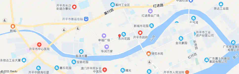 江门嘉荣商场站_公交站地图_江门公交_妙搜公交查询2025
