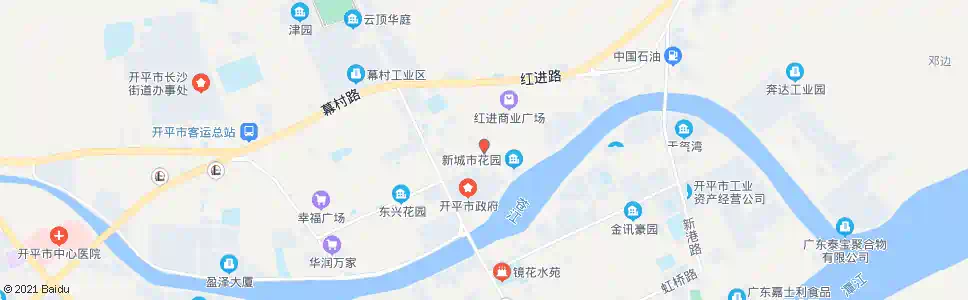 江门海富花园站_公交站地图_江门公交_妙搜公交查询2025