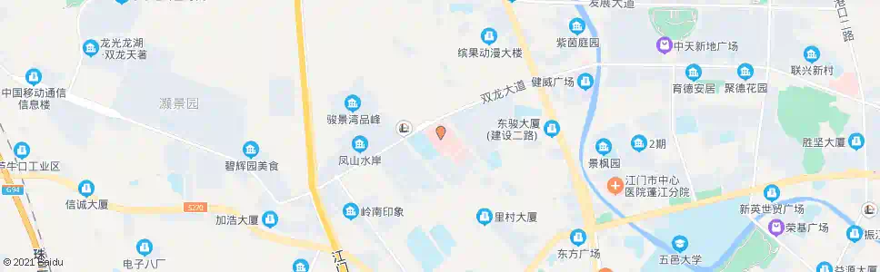 江门妇幼保健院站_公交站地图_江门公交_妙搜公交查询2025