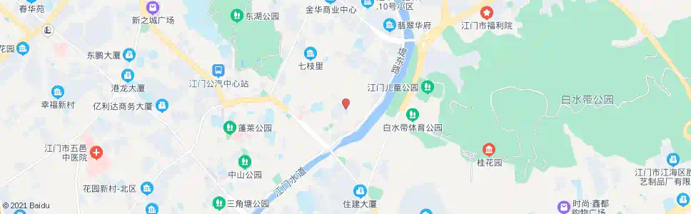 江门泰富城_公交站地图_江门公交_妙搜公交查询2025
