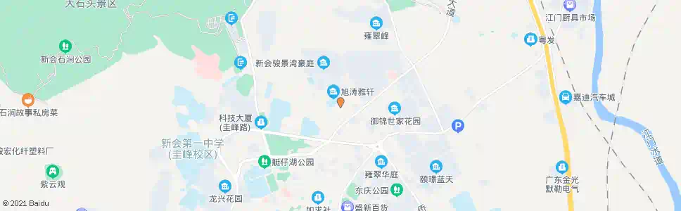 江门锦绣园_公交站地图_江门公交_妙搜公交查询2025
