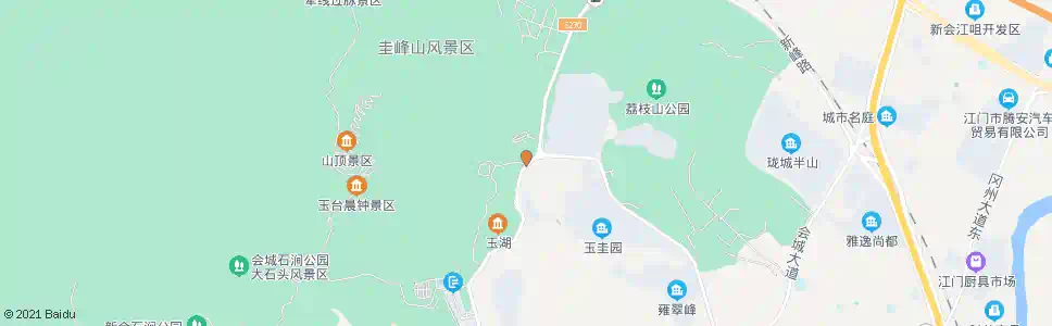 江门劳动大学_公交站地图_江门公交_妙搜公交查询2025