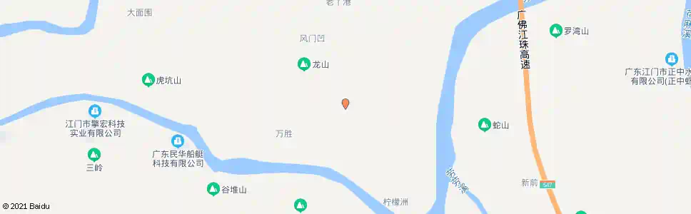 江门龙泉村_公交站地图_江门公交_妙搜公交查询2025