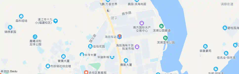 江门海田_公交站地图_江门公交_妙搜公交查询2025