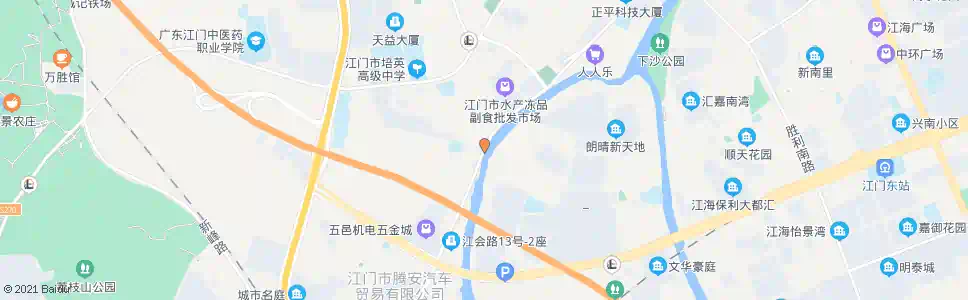 江门农药厂站_公交站地图_江门公交_妙搜公交查询2025