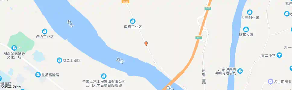 江门篁湾制伞厂_公交站地图_江门公交_妙搜公交查询2025