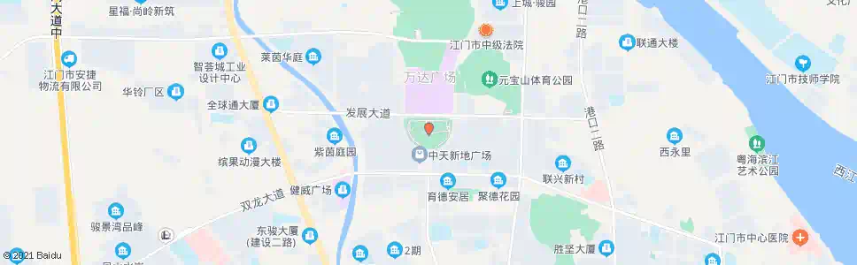 江门五邑华侨广场_公交站地图_江门公交_妙搜公交查询2025
