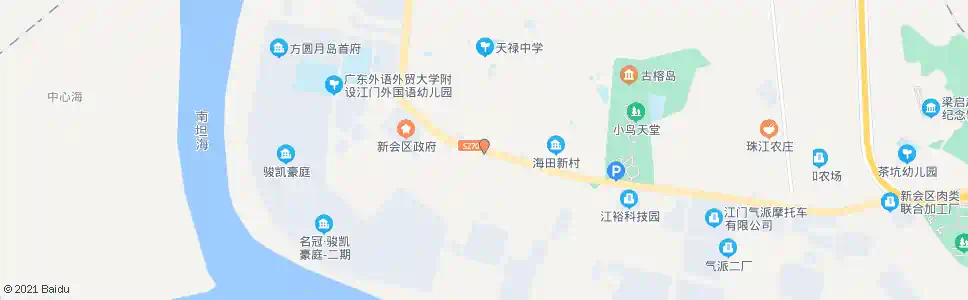 江门文昌花园(新会区)_公交站地图_江门公交_妙搜公交查询2025