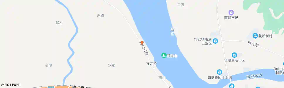 江门横江鱼苗场_公交站地图_江门公交_妙搜公交查询2025