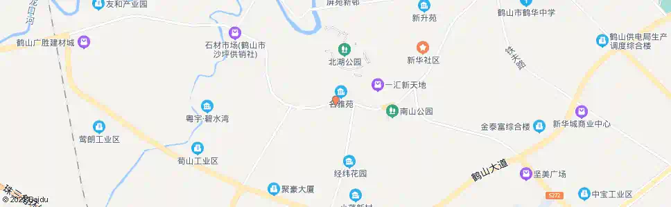 江门美雅公司_公交站地图_江门公交_妙搜公交查询2025
