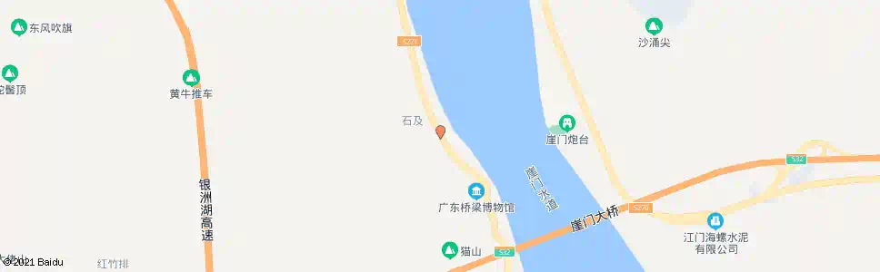 江门康复区_公交站地图_江门公交_妙搜公交查询2025