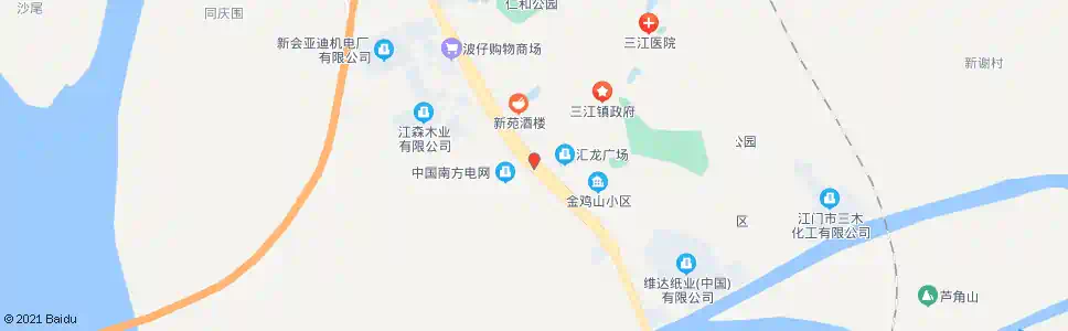 江门三江车站_公交站地图_江门公交_妙搜公交查询2025