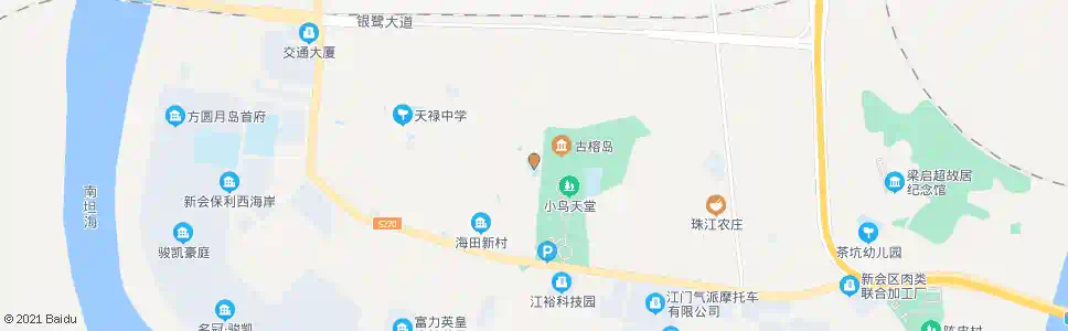 江门天马小学_公交站地图_江门公交_妙搜公交查询2025