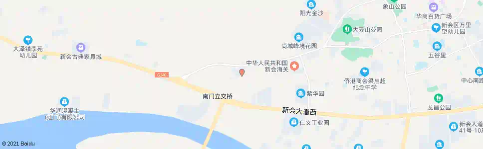 江门葵湖路_公交站地图_江门公交_妙搜公交查询2025