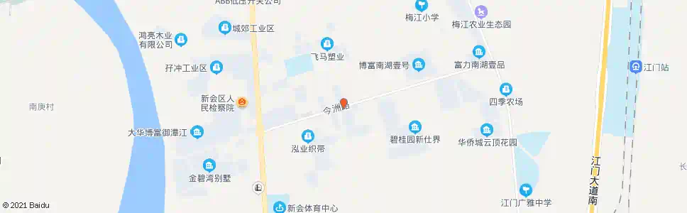 江门岗州春虫草公司_公交站地图_江门公交_妙搜公交查询2025