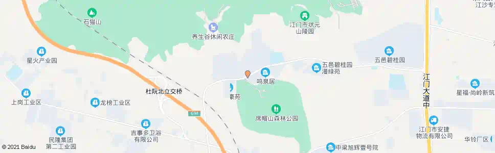 江门福泉新村_公交站地图_江门公交_妙搜公交查询2025