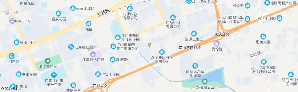 江门新兴路_公交站地图_江门公交_妙搜公交查询2025