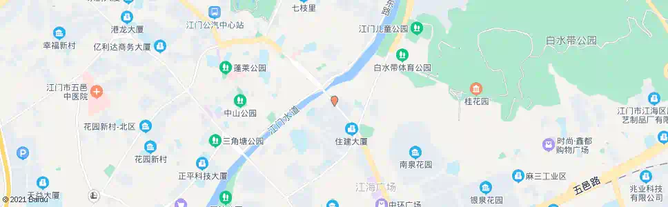 江门蓬江大桥南_公交站地图_江门公交_妙搜公交查询2025