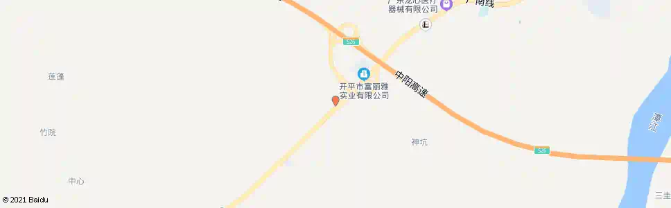 江门百合镇站_公交站地图_江门公交_妙搜公交查询2025