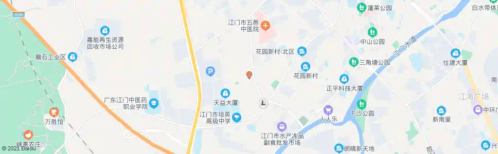 江门华园桥_公交站地图_江门公交_妙搜公交查询2025