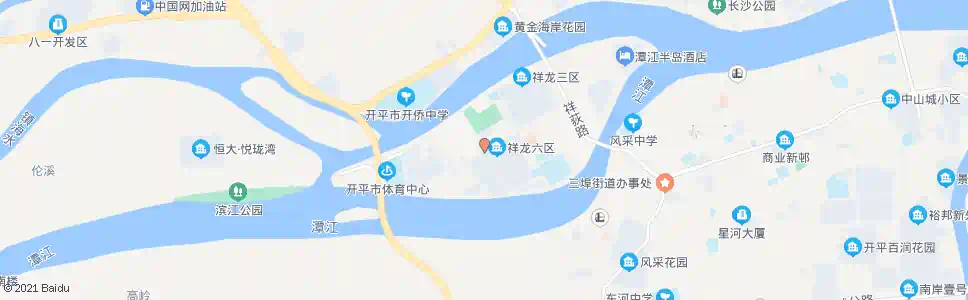 江门祥兴市场站_公交站地图_江门公交_妙搜公交查询2025