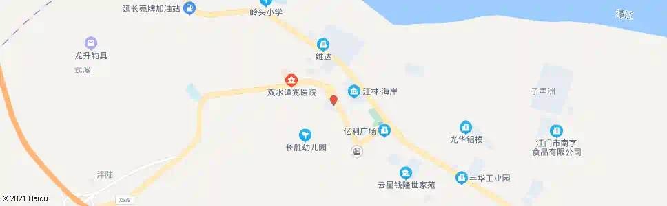 江门双水社区_公交站地图_江门公交_妙搜公交查询2025