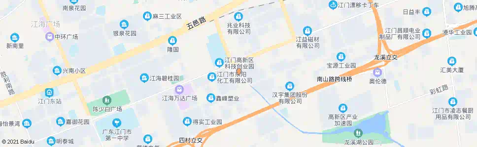 江门高新区服务中心_公交站地图_江门公交_妙搜公交查询2025