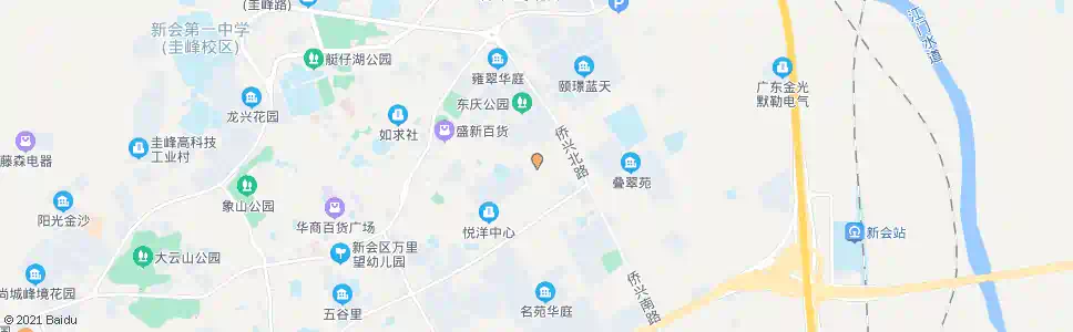 江门东庆北2_公交站地图_江门公交_妙搜公交查询2025
