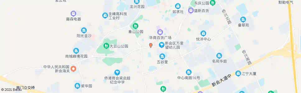 江门五显冲_公交站地图_江门公交_妙搜公交查询2025