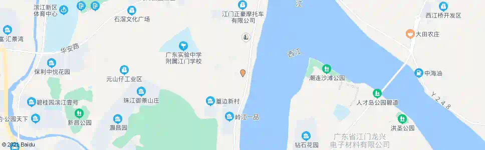 江门篁边油库_公交站地图_江门公交_妙搜公交查询2025