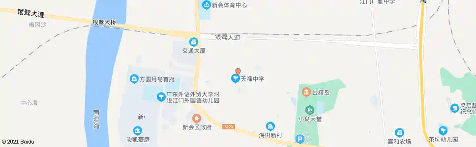 江门天禄村委会_公交站地图_江门公交_妙搜公交查询2025
