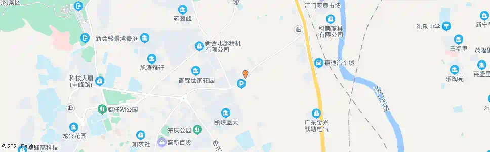 江门东甲路口_公交站地图_江门公交_妙搜公交查询2025