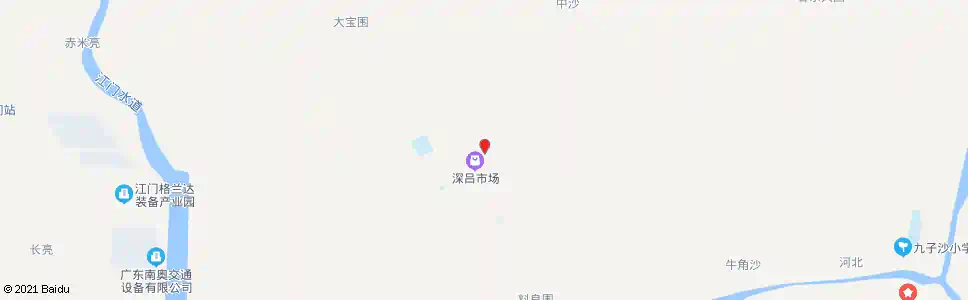 江门深吕市场_公交站地图_江门公交_妙搜公交查询2025