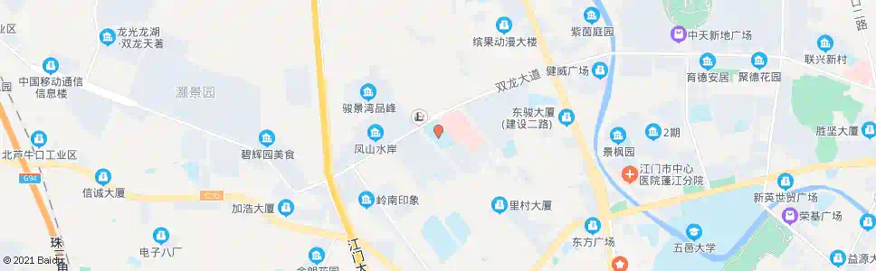 江门中加柏仁学校_公交站地图_江门公交_妙搜公交查询2025