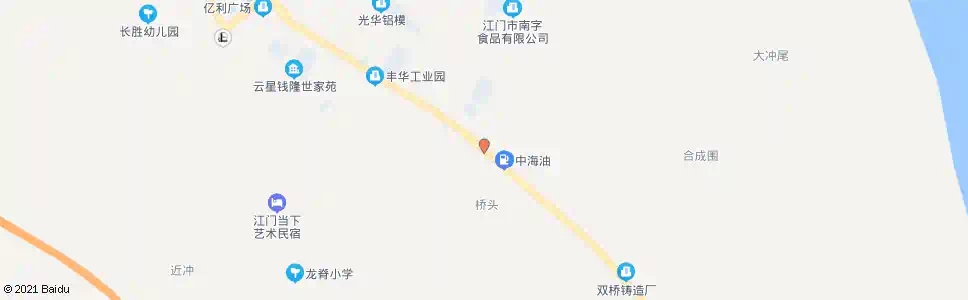 江门桥美_公交站地图_江门公交_妙搜公交查询2025