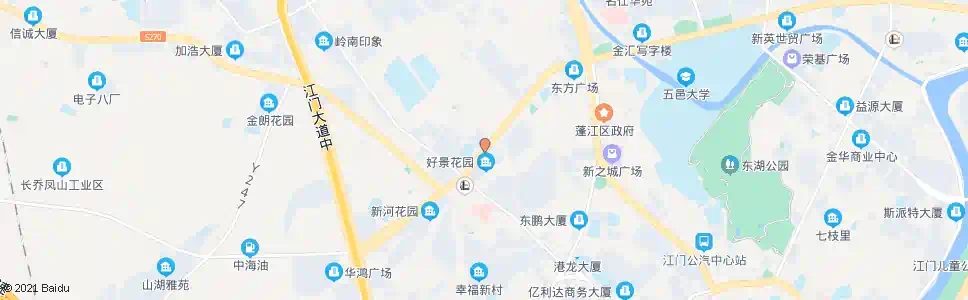 江门东风乡路口_公交站地图_江门公交_妙搜公交查询2025