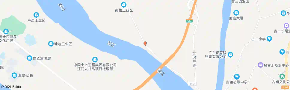 江门现代箱厂_公交站地图_江门公交_妙搜公交查询2025